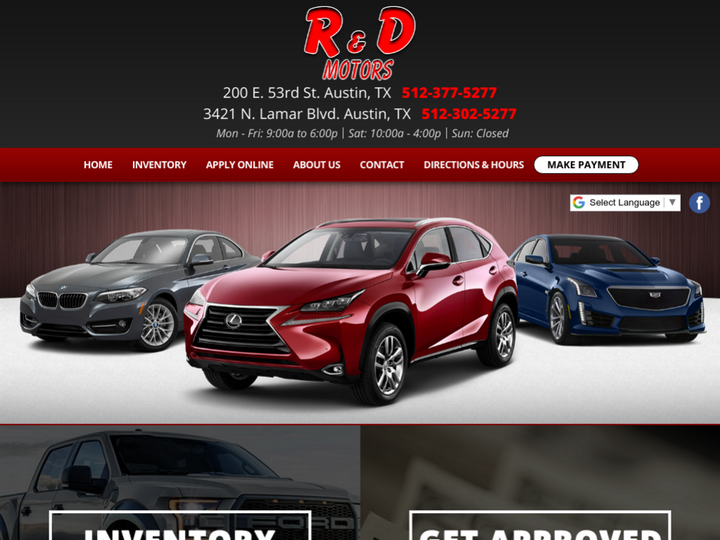 R & D Motors Inc