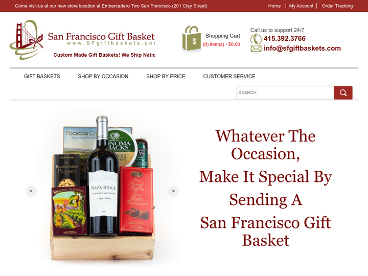 San Francisco Gift Baskets