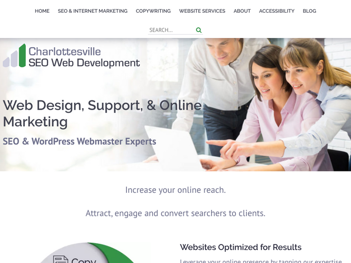 Charlottesville SEO Web Development