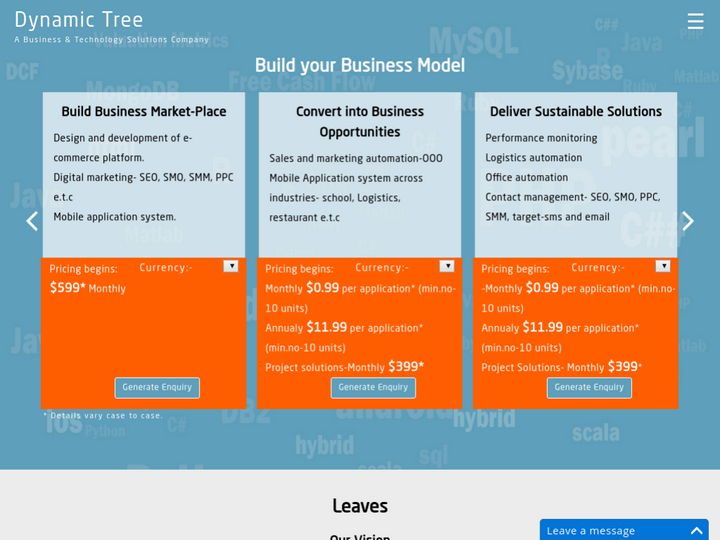 Dynamic Tree - IT Solutions