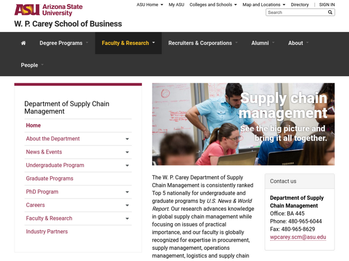 W. P. Carey School of Business - ASU