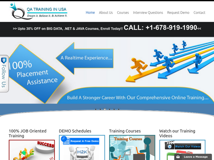 QA Training In USA