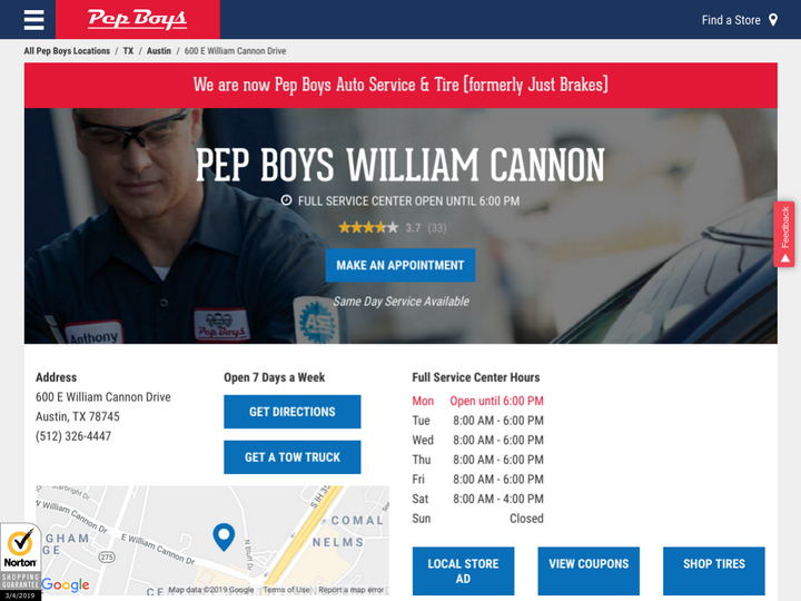 Pep Boys