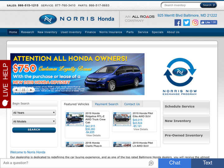 Norris Honda