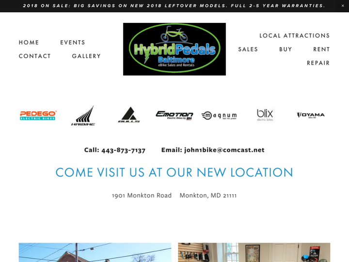Hybrid Pedals Baltimore