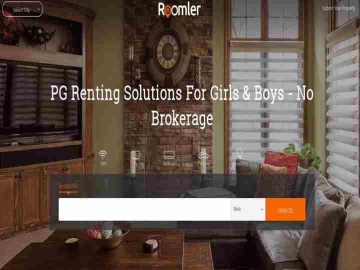 Roomler  PG Renting Solutions for Bachelors