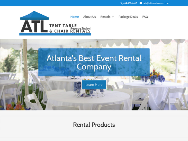 ATL Tent, Table and Chair Rentals