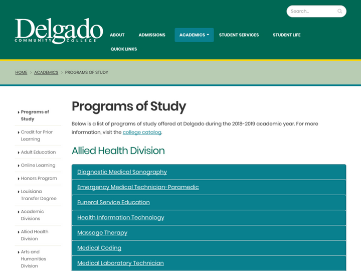 Delgado Community College