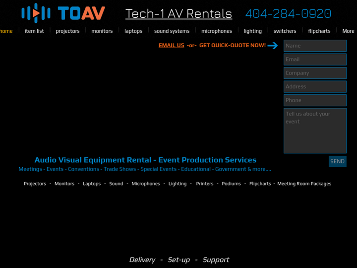 Tech 1 AV Rentals