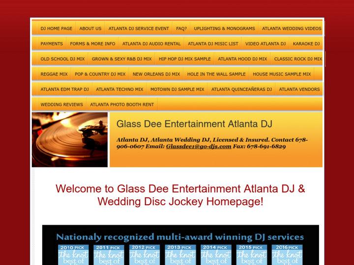 Glass Dee Entertainment Atlanta DJ