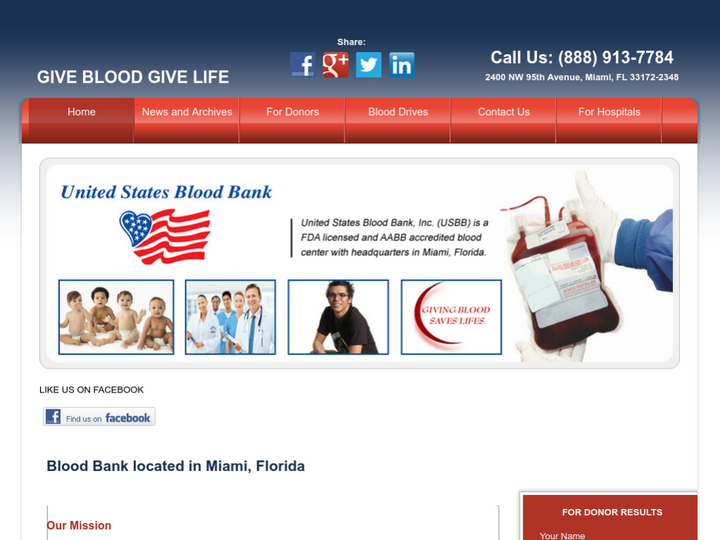 United States Blood Bank