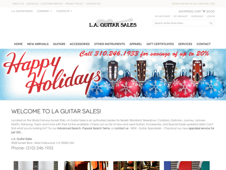 LA Guitar Sales, Inc