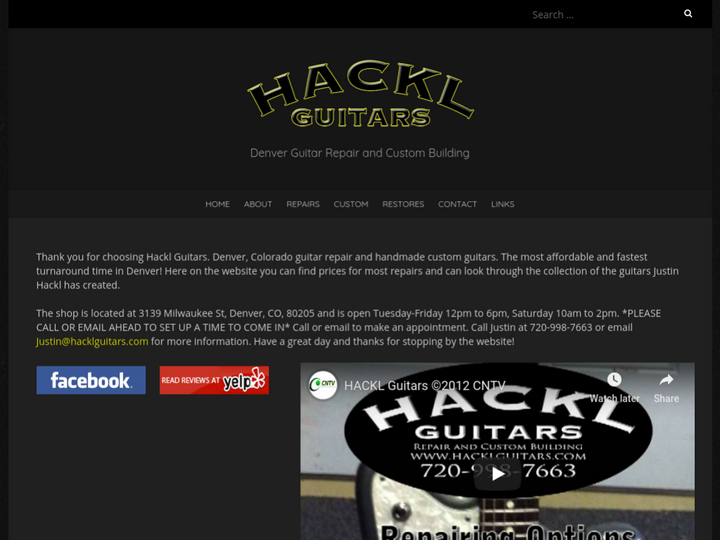 Hackl Guitars Repair Shop