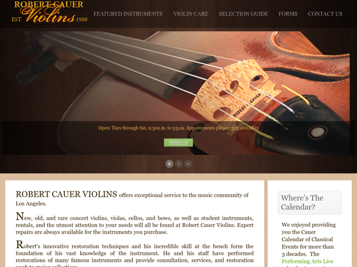 Robert Cauer Violins