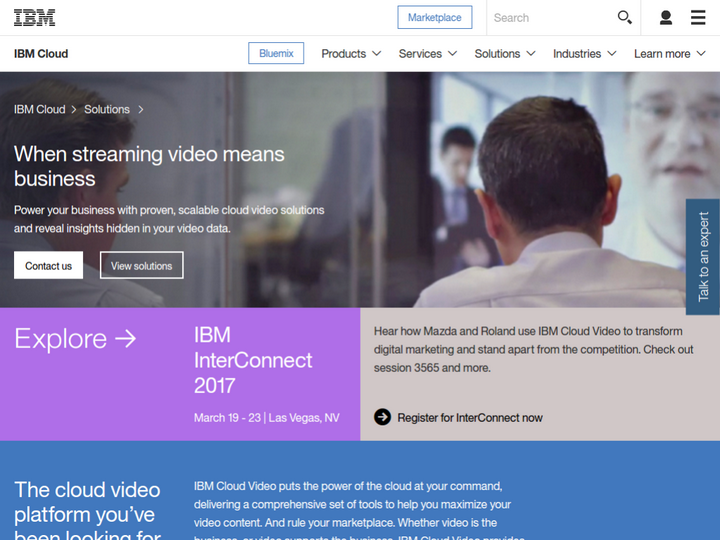 IBM Cloud Video (including Ustream)