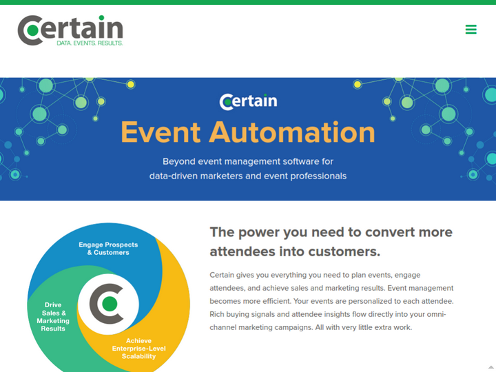 Certain Event Automation Software