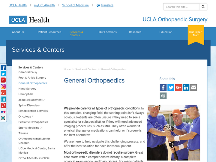UCLA Orthopaedic Center