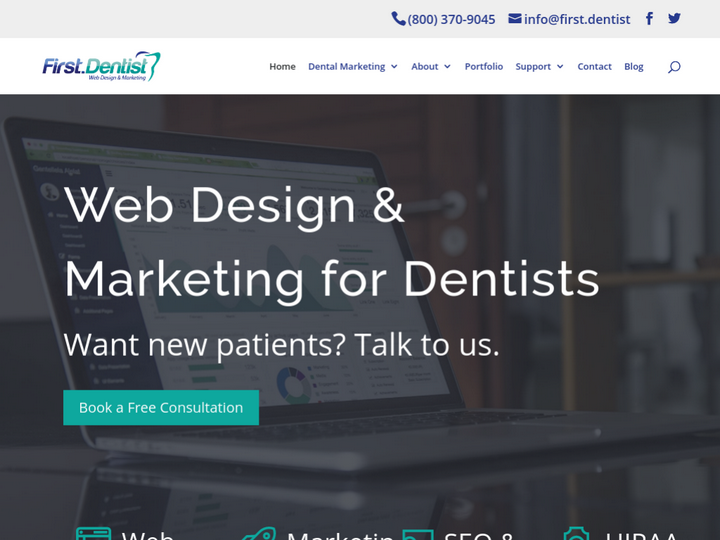 First Dentist Web Design & Marketing