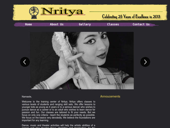 Nritya School of Indian Dance and Music