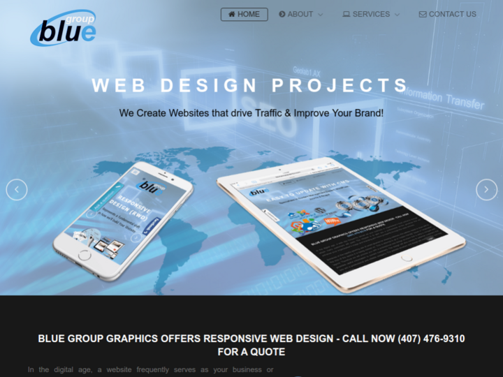 Blue Group Graphics