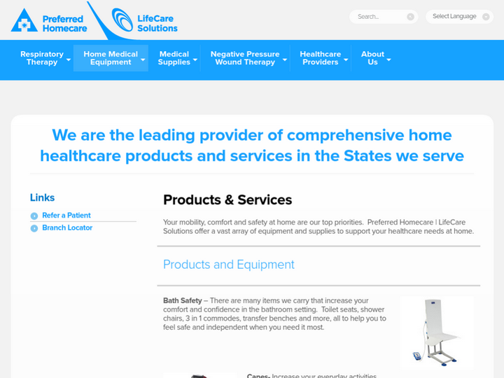 Preferred Homecare | LifeCare Solutions
