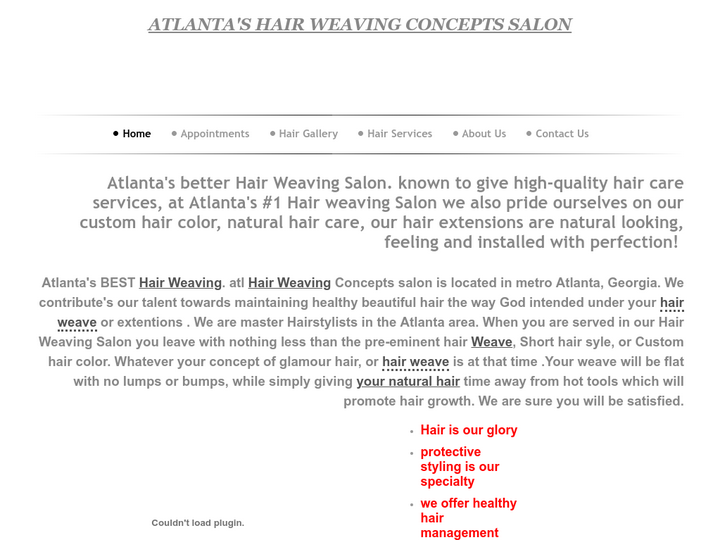 Hair Weaving Concepts Salon