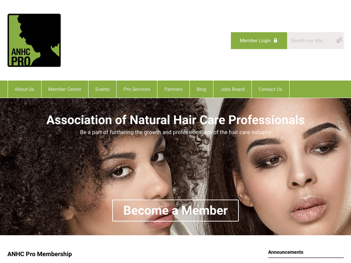 Association of Natural Hair Care Professionals