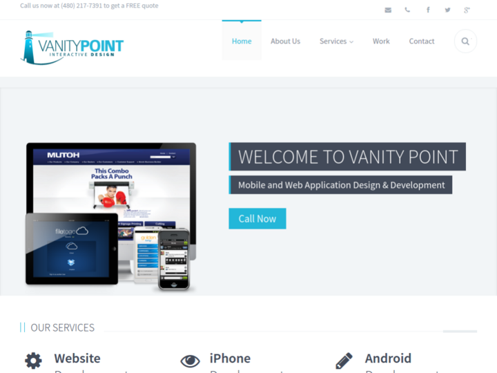 Vanity Point Interactive Design