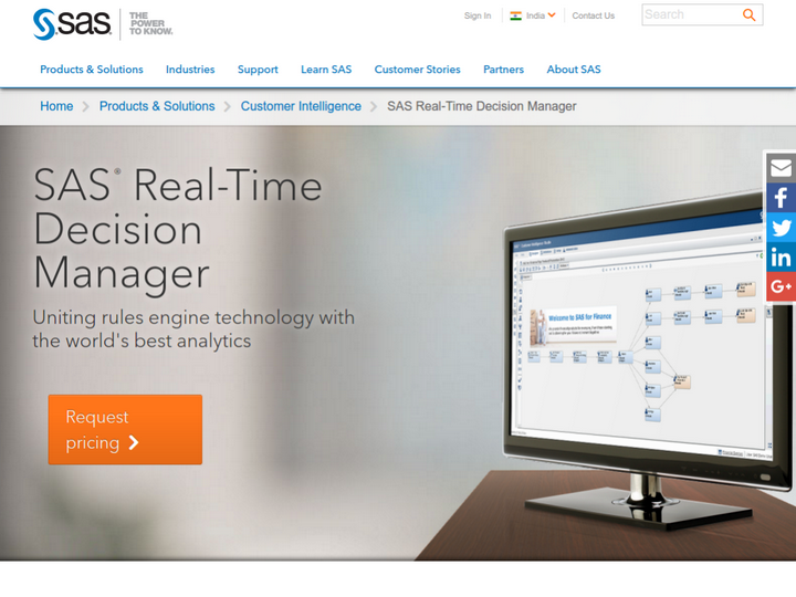 SAS Real-Time Decision Manager