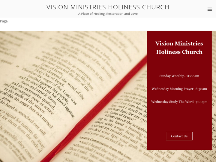 Vision Ministries Holiness Church