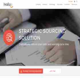Ivalua Strategic Sourcing Solution
