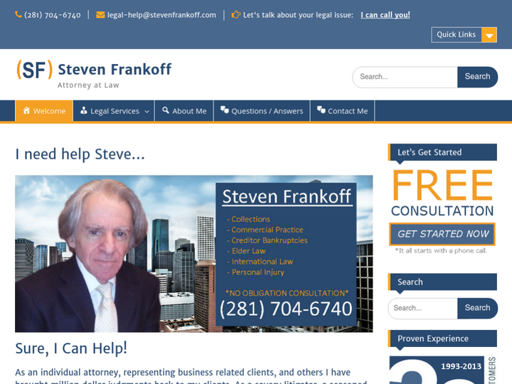 Steven Frankoff Attorney at Law