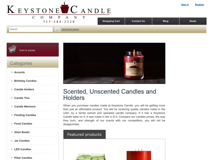 Keystone Candle