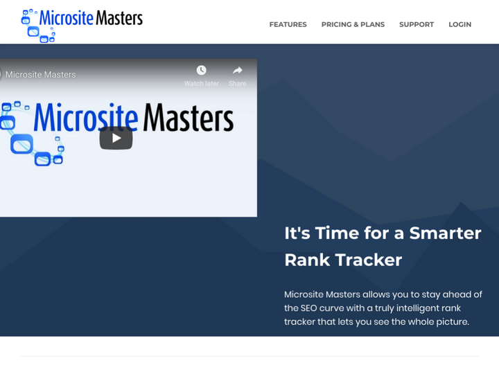 Microsite Masters