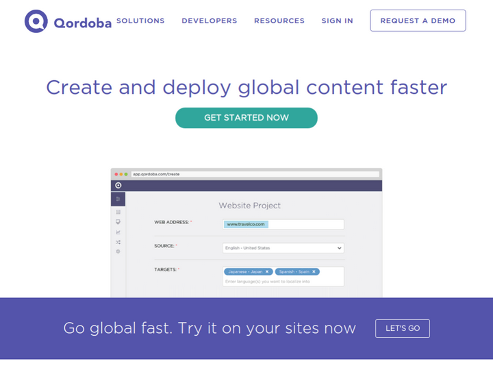 Qordoba for Web