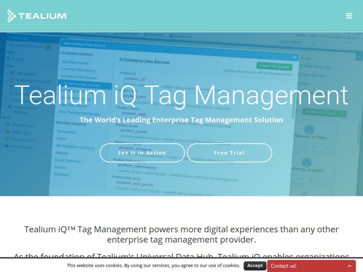 Tealium iQ Tag Management System