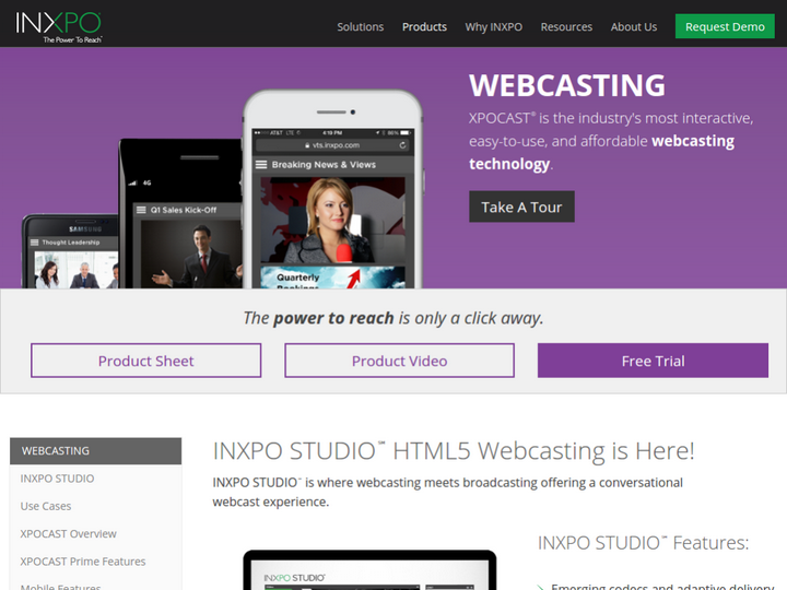 INXPO Webcasting
