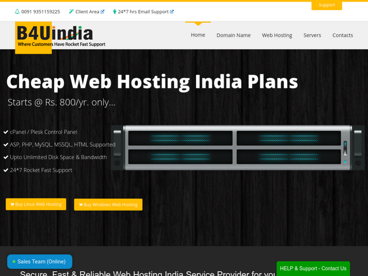B4UIndia Web Technologies