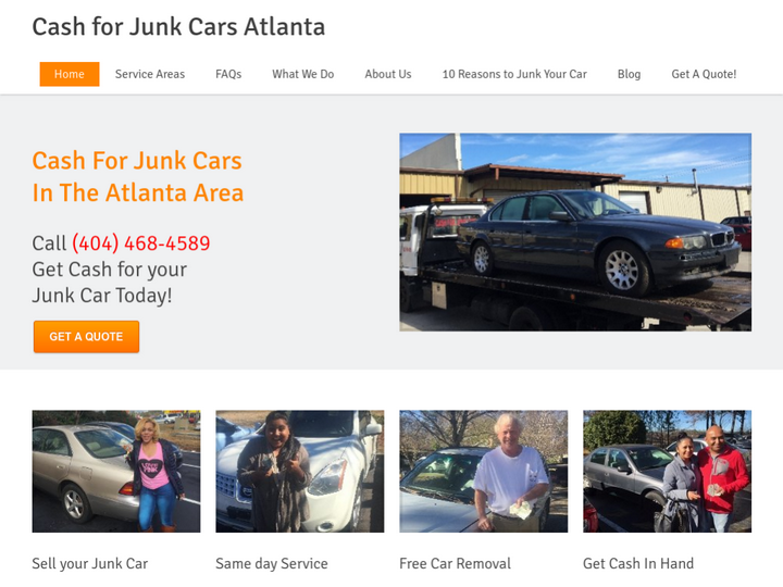 More Cash For Junk Cars Atlanta