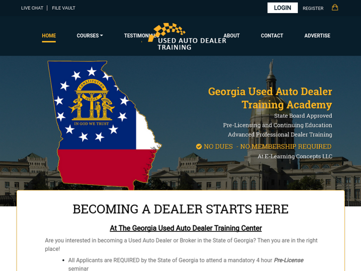 Used Auto Dealer Training