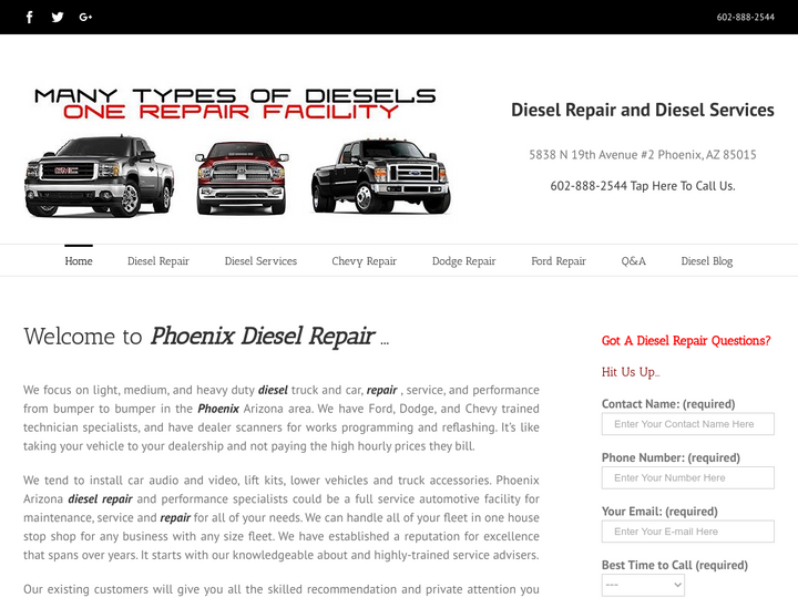 Phoenix Diesel Repair