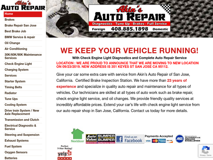 Akin’s Auto Repair