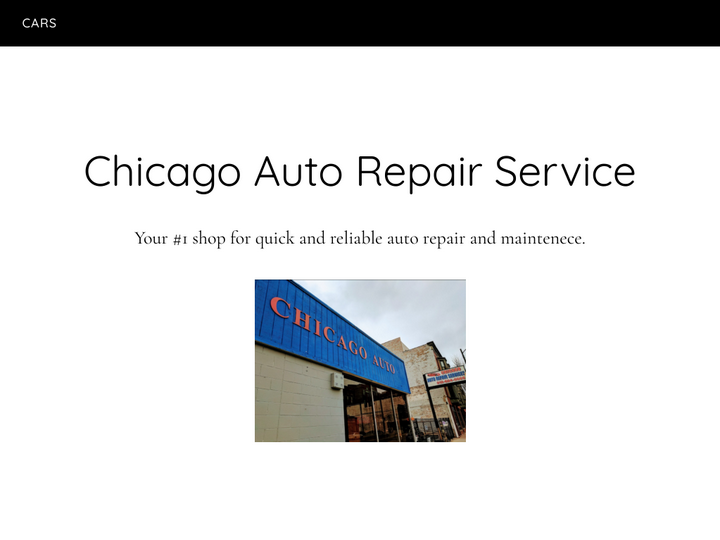 Chicago Auto Repair Service