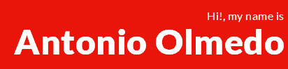Antonio Olmedo