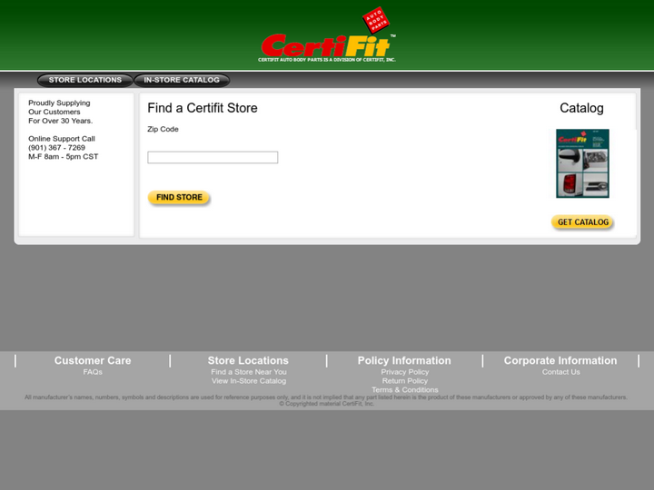 Certifit Auto Body Parts