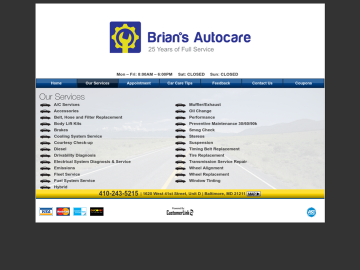 Brian's Auto Care Inc