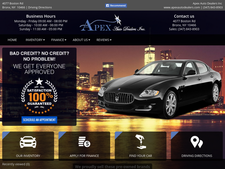 Apex Auto Dealers Inc