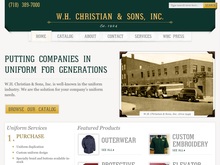 W.H. Christian & Sons, Inc.