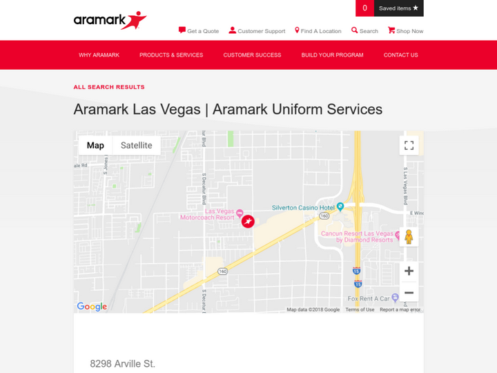 Aramark Las Vegas