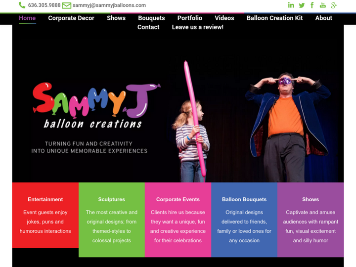 SAMMY J Balloon Creations